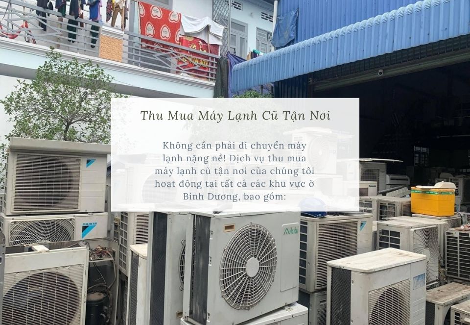 Thu mua máy lạnh cũ tận nơi